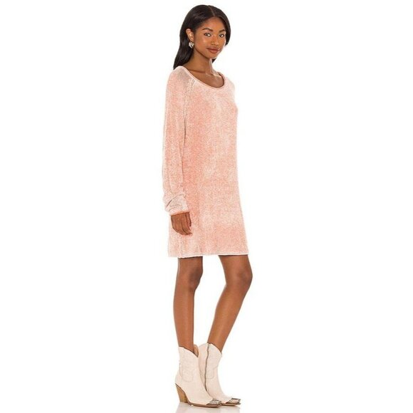 Free People Lenox Carrot Cake Long Sleeve Tunic Dress Women's Size Small S - Picture 2 of 6